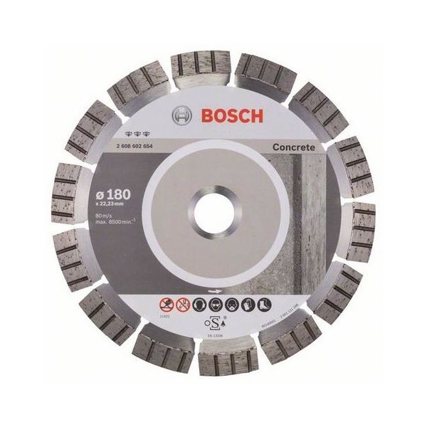 Diamantkapskiva Bosch Best for Concrete  180x22,23mm