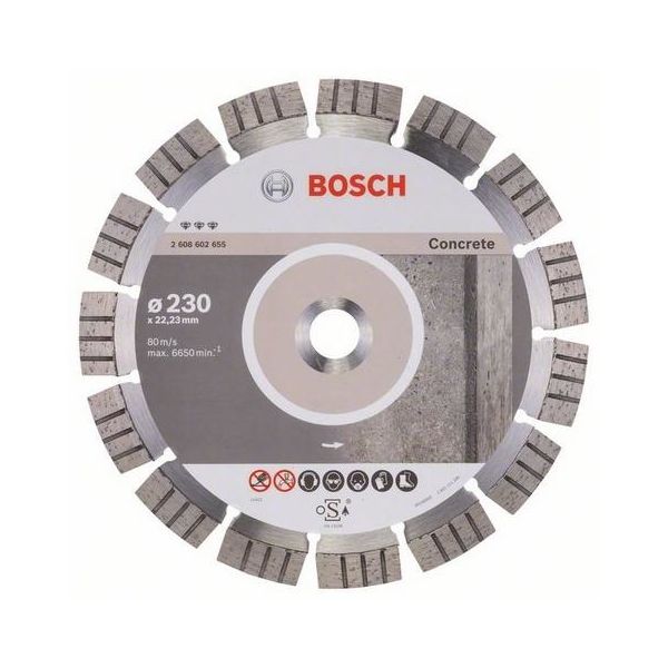 Kappeskive Bosch Best for Concrete  230x22,23mm