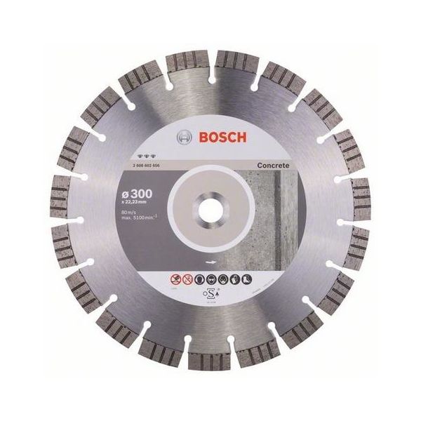 Kappeskive Bosch Best for Concrete  300x22,23mm