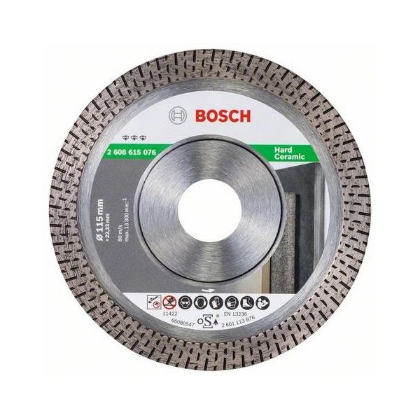 Timanttikatkaisulaikka Bosch Best for Hard Ceramic  115x22,23mm