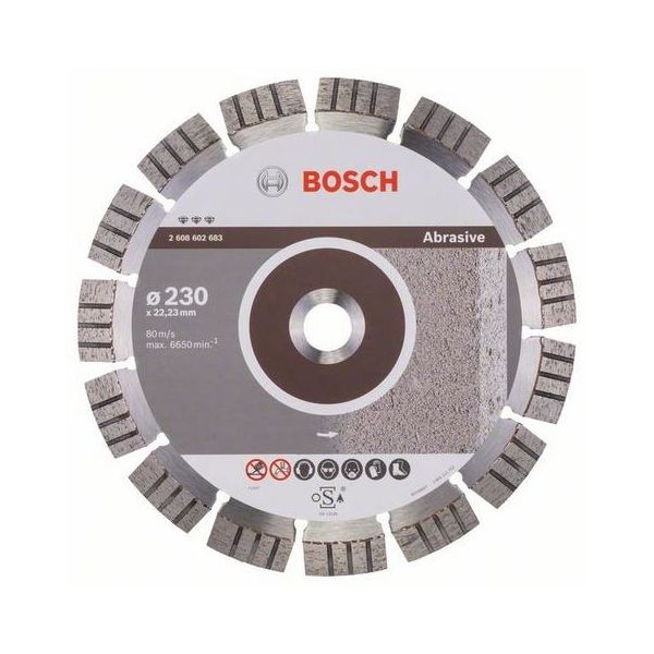 Diamantkapskiva Bosch Best for Abrasive  Ø230mm