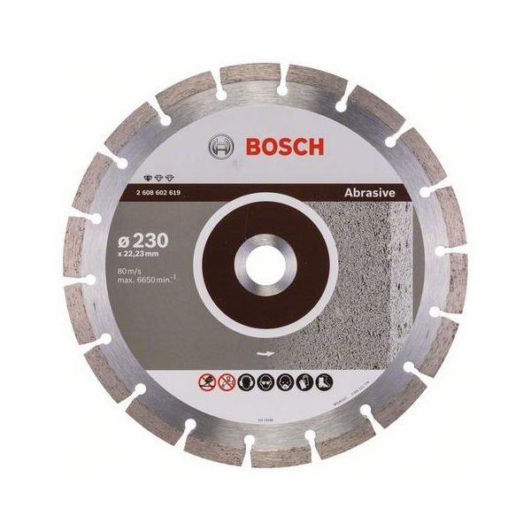 Diamantkapskiva Bosch Standard for Abrasive  Ø230mm