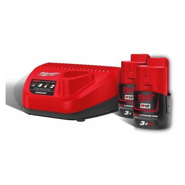 Opladningspakke Milwaukee M12 NRG-302  