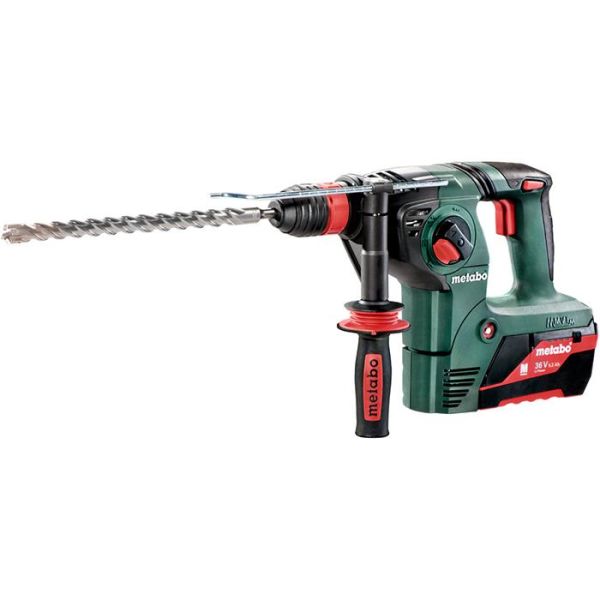 Borehammer Metabo KHA 36 LTX med 2 stk 5,2 Ah batterier og oplader 