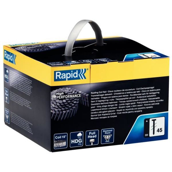 Pappspiker Rapid 45  45 mm, 720-pakning