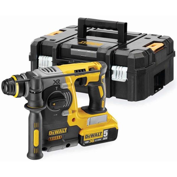 Slagboremaskine Dewalt DCH274P2T med batteri og oplader 