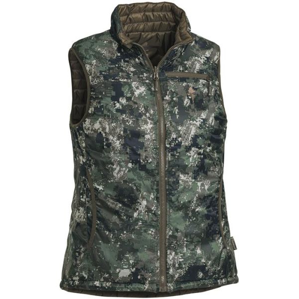 Jaktvest Pinewood Wolf Camou 3423 dame Str. M