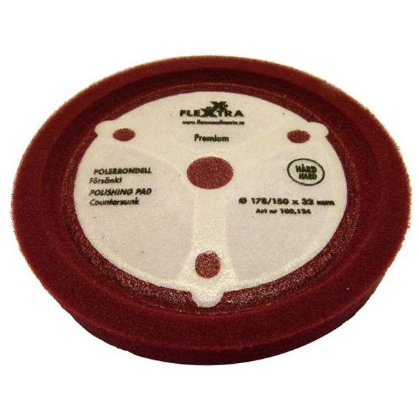 Poleringspude Flexxtra 100124 hård, 178mm 