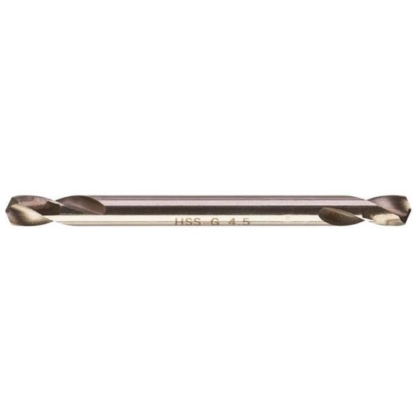 Metalbor Milwaukee HSS G dobbeltsidet, pakke med 10 stk 4,5 mm