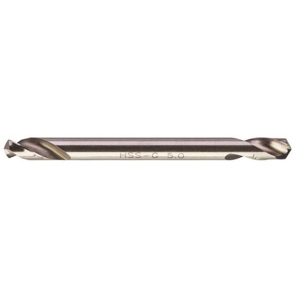 Metalbor Milwaukee HSS G dobbeltsidet, pakke med 10 stk 5 mm