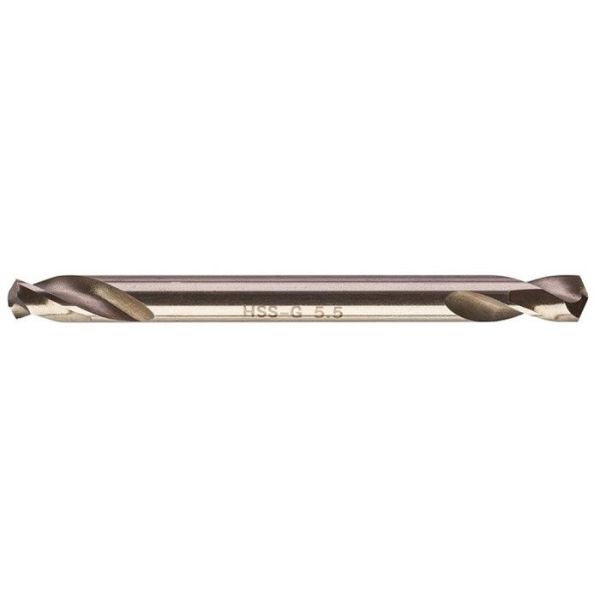 Metalbor Milwaukee HSS G dobbeltsidet, pakke med 10 stk 5,5 mm