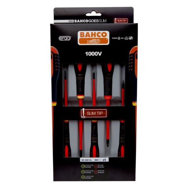 Skruetrækkersæt Bahco BE-9881SL  