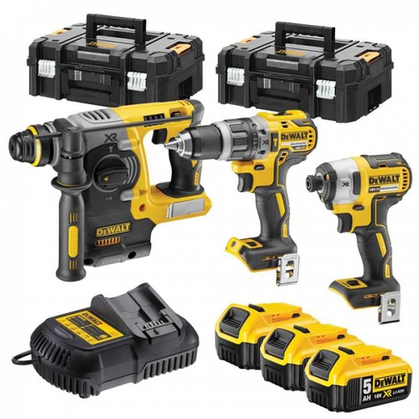 Værktøjspakke Dewalt DCK368P3T  