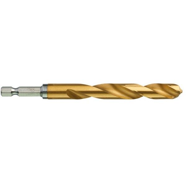Metalbor Milwaukee SHOCKWAVE Red Hex HSS-G TIN 1-pak 11 mm
