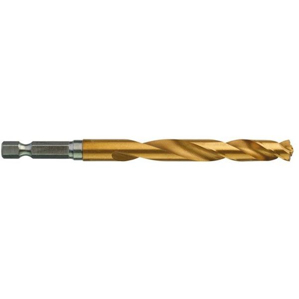 Metallbor Milwaukee SHOCKWAVE Red Hex HSS-G TIN 1-pakning 9 mm
