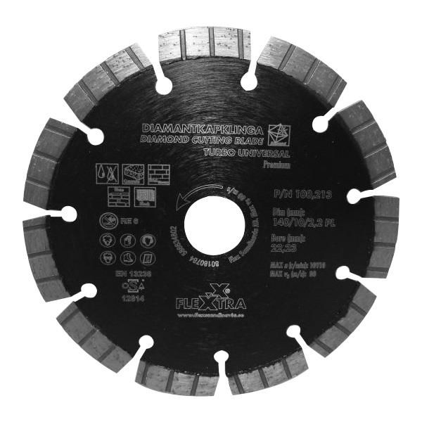 Diamantskæreskive Flexxtra 100213 140 mm 