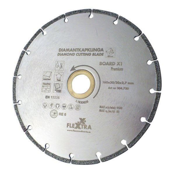 Diamantkapskiva Flexxtra 304730 160 mm 