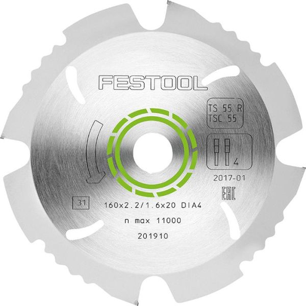 Sågklinga Festool DIA4 160x2,2x20mm 