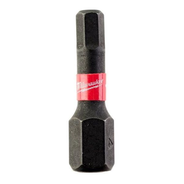 Ruuvikärjet Milwaukee SHOCKWAVE Impact Duty HEX 2 kpl:n pakkaus 4x25 mm.