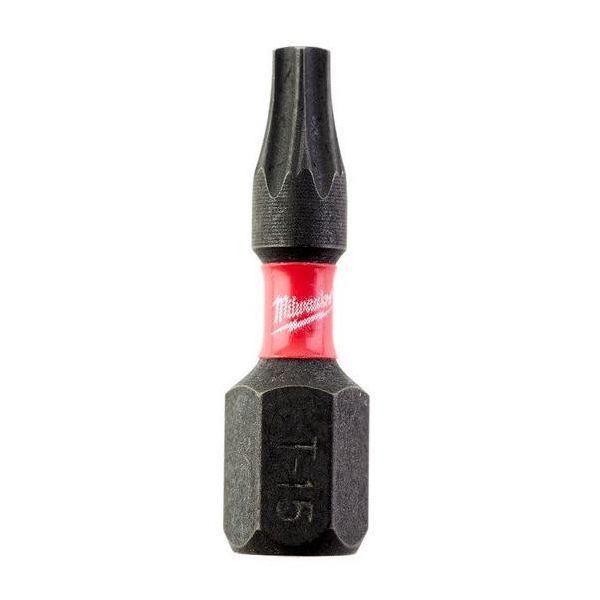 Ruuvikärjet Milwaukee SHOCKWAVE Impact Duty TX15 2 kpl:n pakkaus TX15 - 25 mm