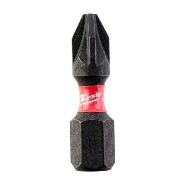 Skruvbits Milwaukee SHOCKWAVE Impact Duty PZ2 25-pack 25 mm