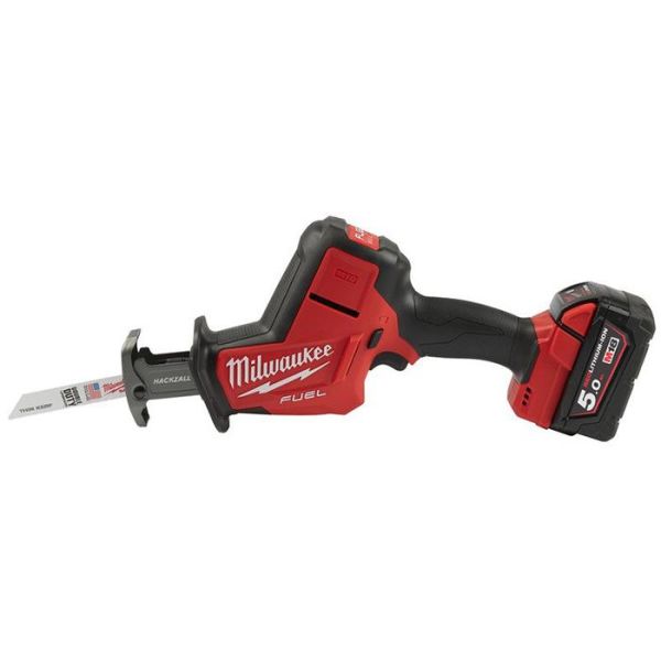 Bajonetsav Milwaukee M18 FHZ-502X med batteri og oplader 