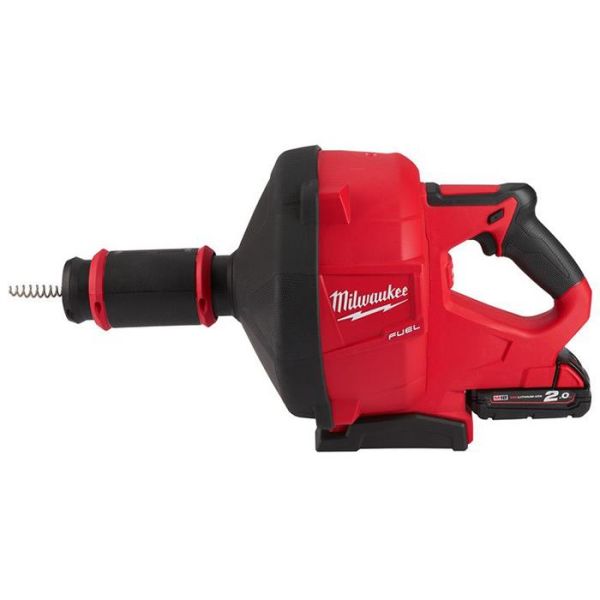 Afløbsrenser Milwaukee M18 FDCPF10-201C med batteri og oplader 