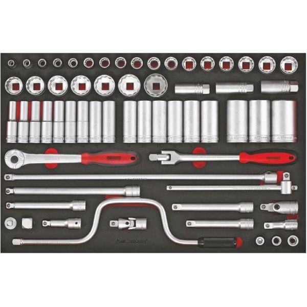 Topnøglesæt Teng Tools TTESK63 63 stykker 