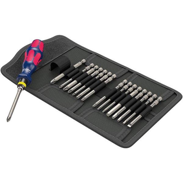 Bitssett Wera Red Bull Racing Kraftform Kompakt 60 rustfri 