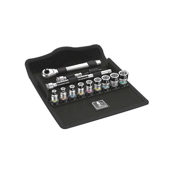 Topnøglesæt Wera Zyklop Metal HF 003756  