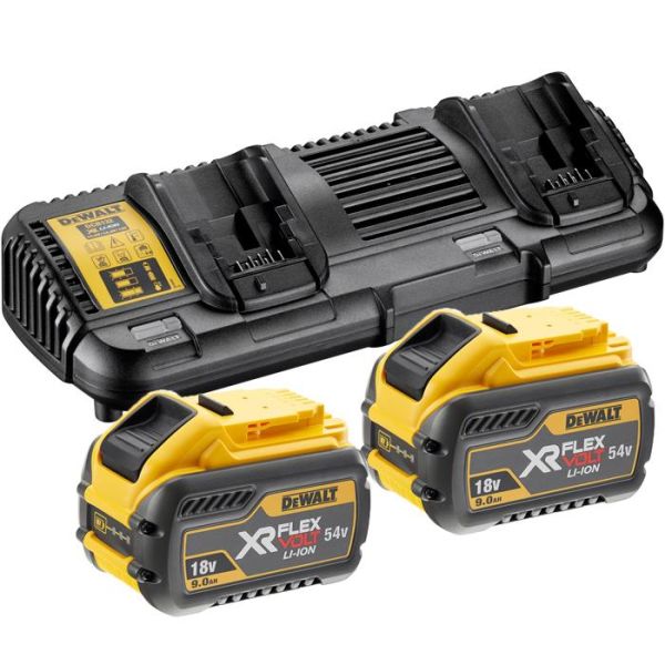 Akku- ja laturipaketti Dewalt DCB132X2  