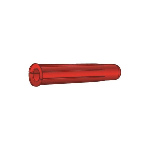 Plastplugg ESSVE TG Röd, 100-pack 5,5x35mm
