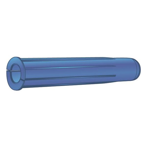 Muovitulppa ESSVE TG Sininen, 100 kpl:n pakkaus 10x45mm