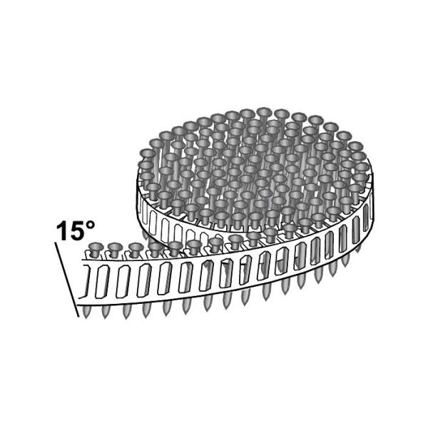 Tromlesøm ESSVE FZV 15°, pakke med 1800, 4,0x40mm 