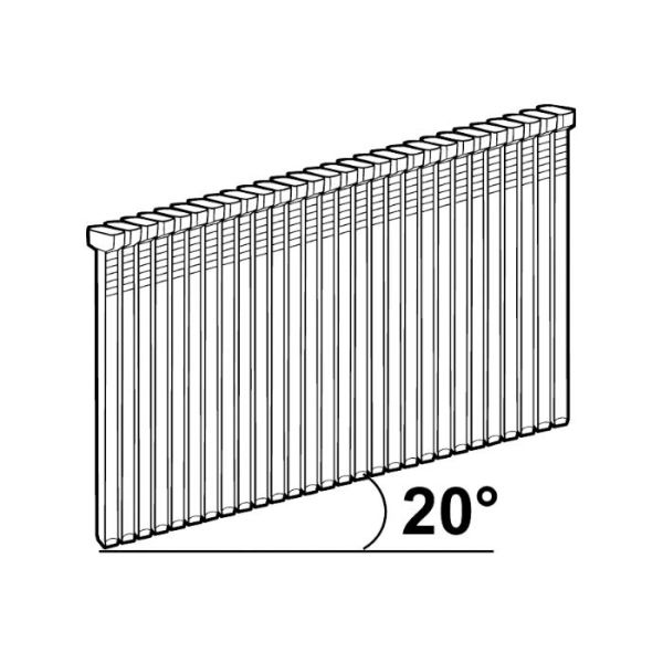 Dykkere ESSVE D16 FZB 20°, 2800-pak 1,6x50mm