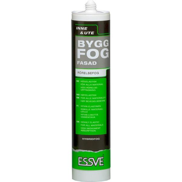 Byggfug ESSVE Fasad  Svart, 300ml