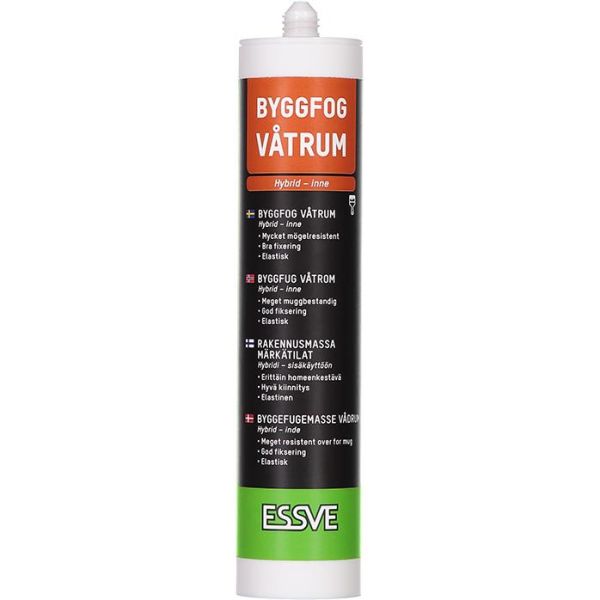 Byggfug ESSVE Våtrum  Grå, 300ml