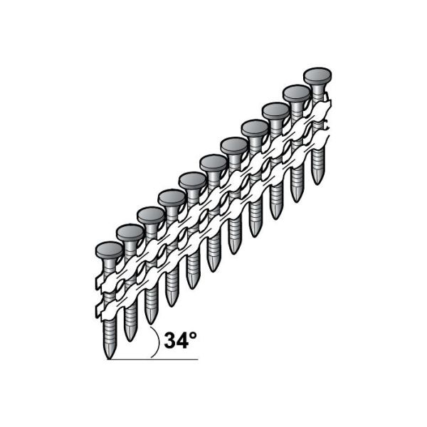 Kamsøm ESSVE FZV 34°, pakke med 2400, 4,0x40mm 