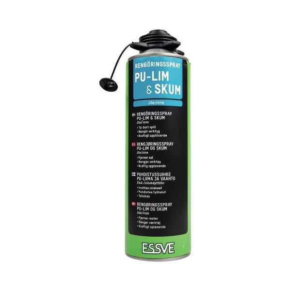 Skumrengjøring ESSVE Spray transparent, 500ml 