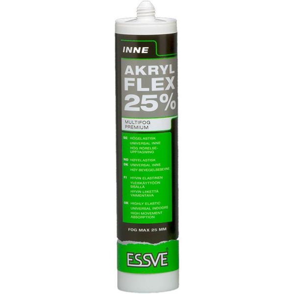 Akryl ESSVE FLEX 25%  Antracit, 300ml