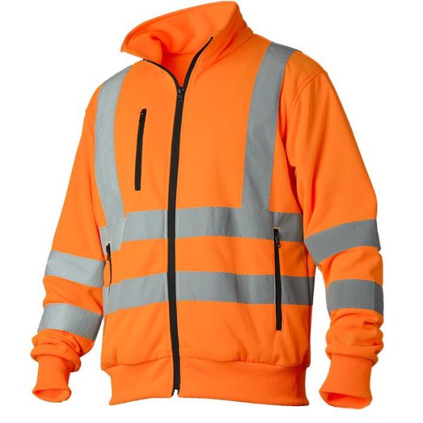 Tröja Vidar Workwear V70092004 varsel, orange Varsel, Orange S