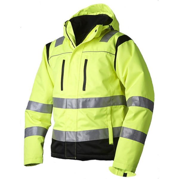 Vinterjakke Vidar Workwear V40091509 gul/svart Gul/Svart XXXL