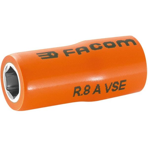 Hylse Facom R.8AVSE 8mm, 1/4", 6k, 1000V 