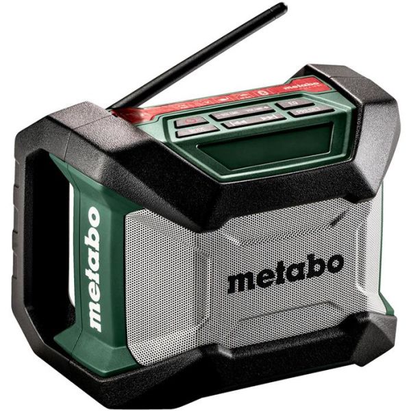 Arbejdsradio Metabo R 12-18 BT med Bluetooth, uden batteri og oplader 