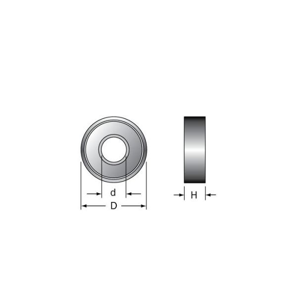 Styrekuglelejer Cobolt M-135 13x5mm 