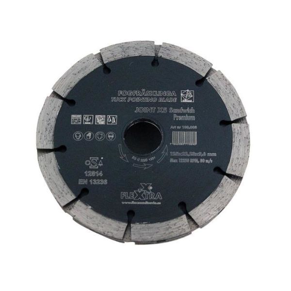 Fælles fræseblad Flexxtra 100.008 125 mm 