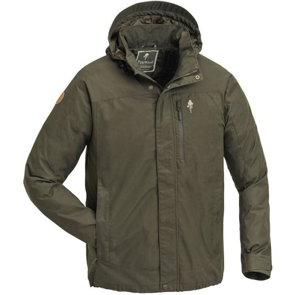Friluftsjakke Pinewood Caribou TC Extreme 5189 herre, olivengrønn Str. L