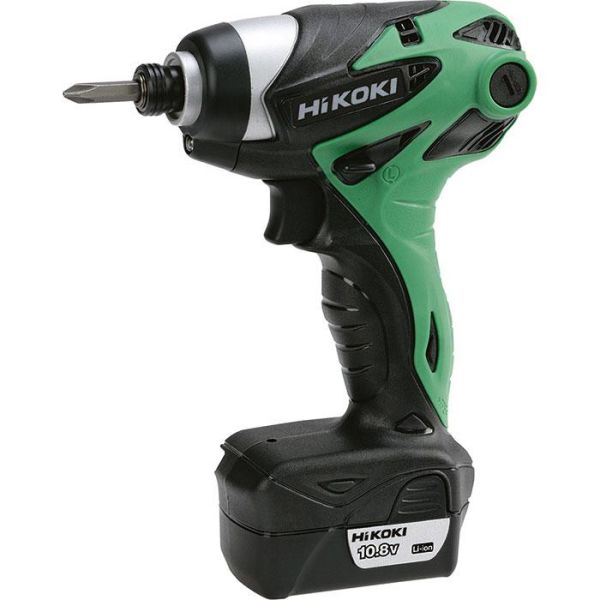 Slagskruvdragare HiKOKI WH10DL med 1,5Ah batterier och laddare 