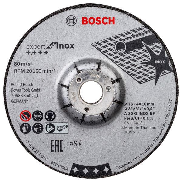 Slipeskive Bosch Expert for INOX 2-pakning 