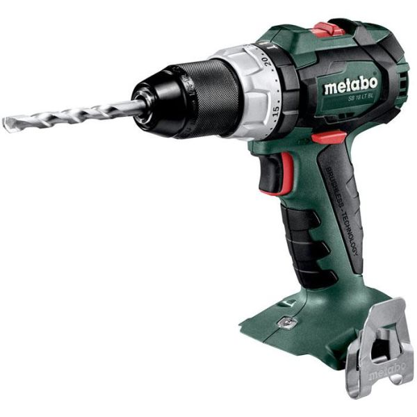 Slagboremaskine Metabo SB 18 LT BL med taske, uden batteri og oplader 